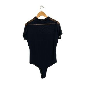 ReoRia Black Mesh Bodysuit
